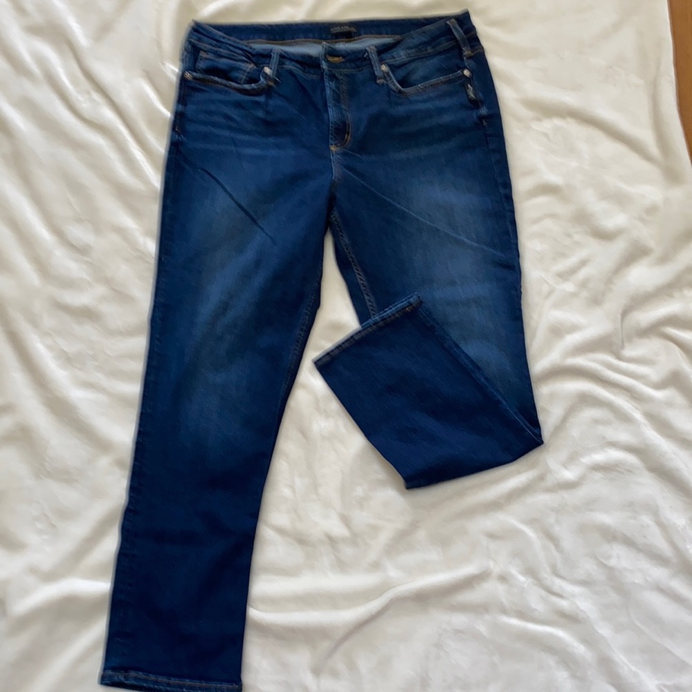 Silver jeans